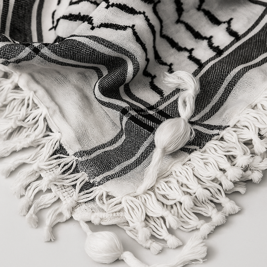 Black & White Keffiyeh