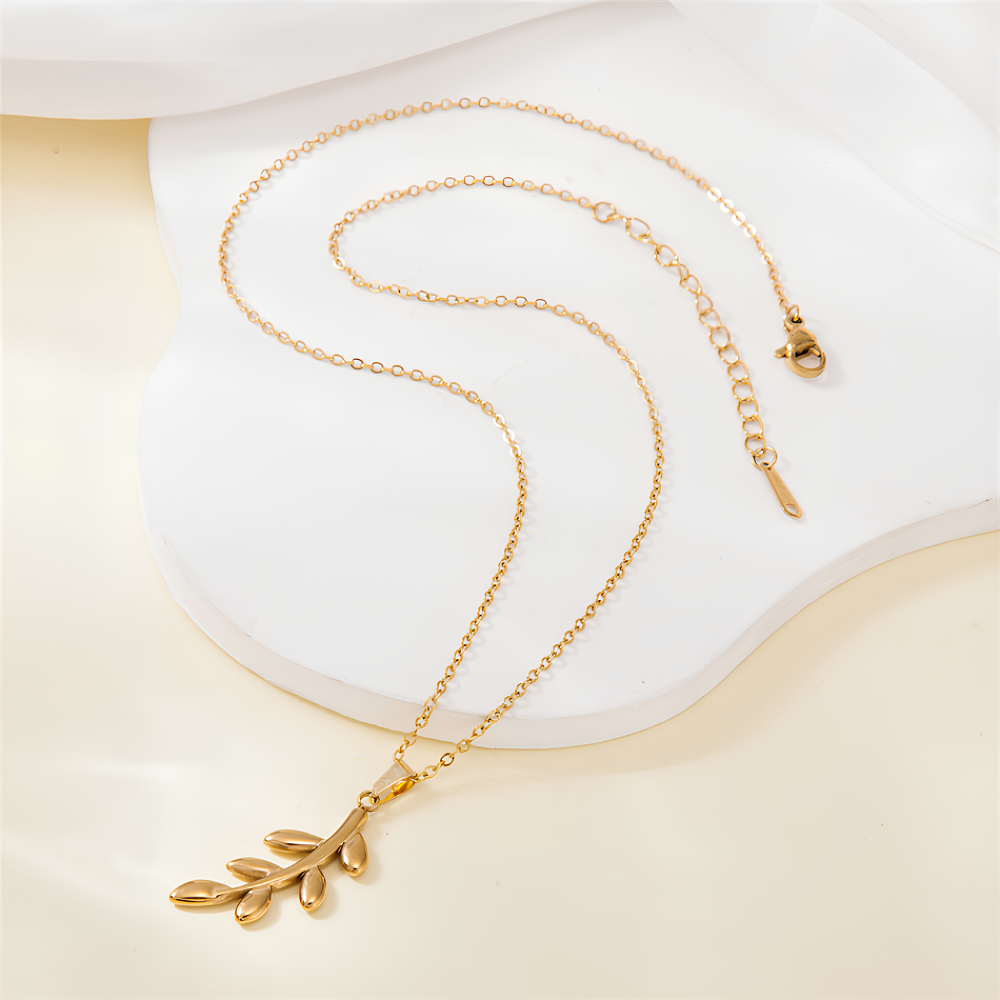 Palestina Olivenzweig Halskette