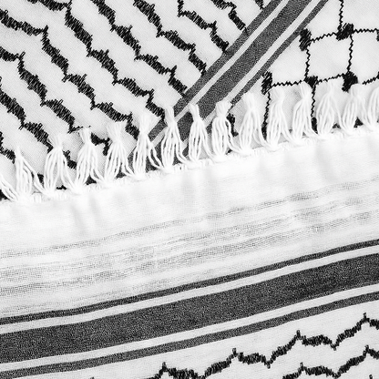 Black & White Keffiyeh