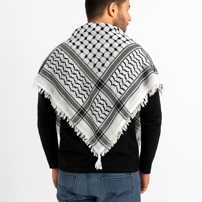 Black & White Keffiyeh