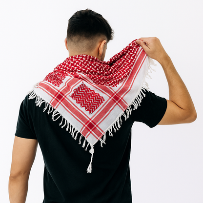 Rot-Weiße Keffiyeh