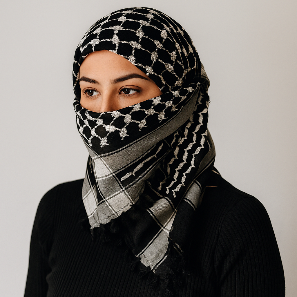 Umgekehrte Keffiyeh