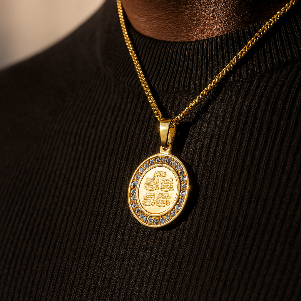 4Qul Kristallhalskette