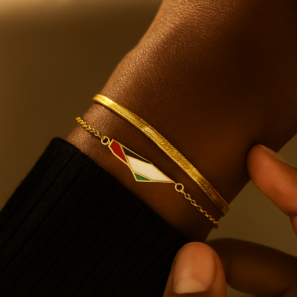 Palästinensisches Fischgrätenarmband