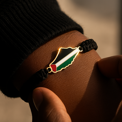 Palestina Fadenarmband – Handgefertigtes Armband