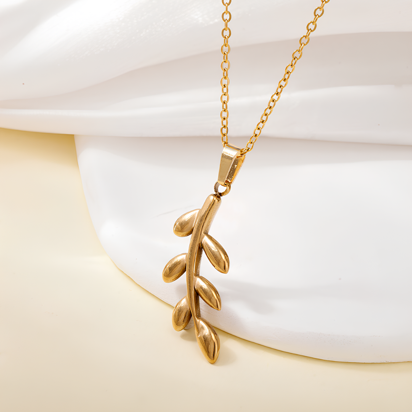 Palestina Olivenzweig Halskette