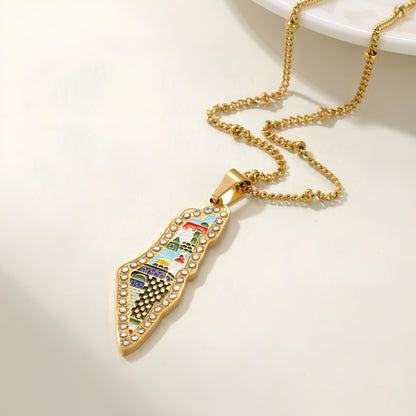 Palestina Erbstück Halskette