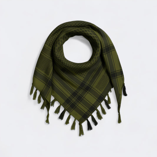 Olive Green Keffiyeh