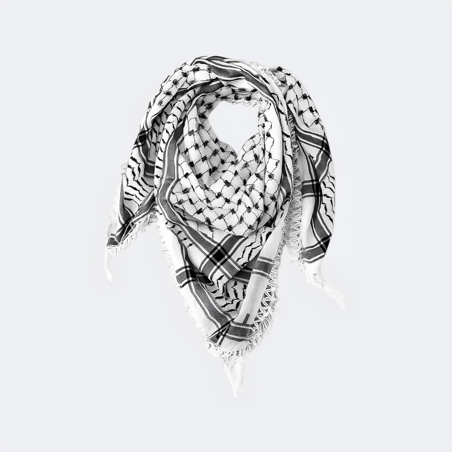 Black & White Keffiyeh
