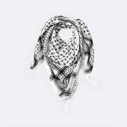 Black & White Keffiyeh