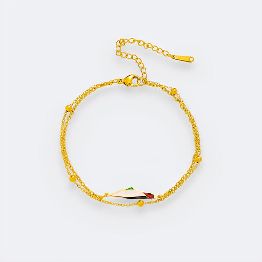 Palestina-Kartenarmband