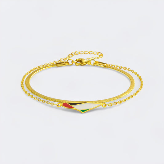 Palästinensisches Fischgrätenarmband