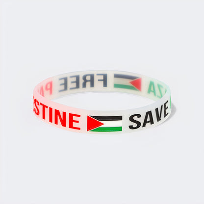 Freundschaftsarmband mit Palestina-Motiv