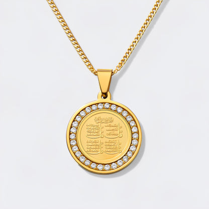 4Qul Kristallhalskette