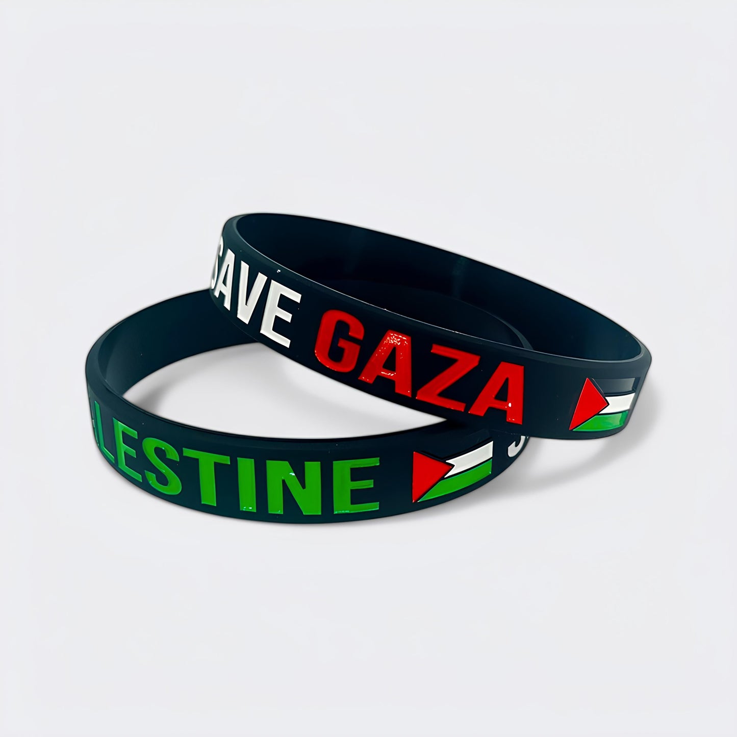 Freundschaftsarmband mit Palestina-Motiv