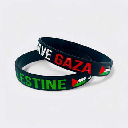 Freundschaftsarmband mit Palestina-Motiv
