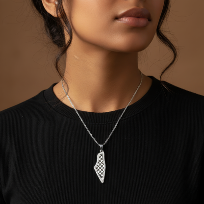 Palestina Keffiyeh Halskette