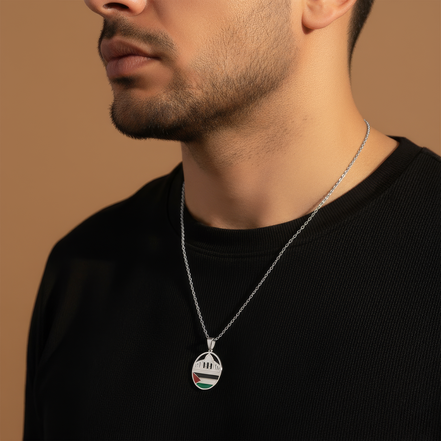 Palästina Moschee Halskette