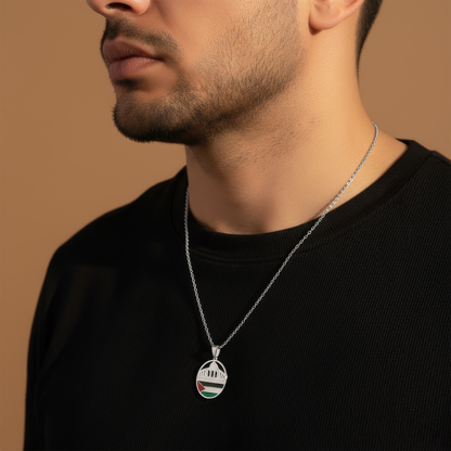 Palästina Moschee Halskette