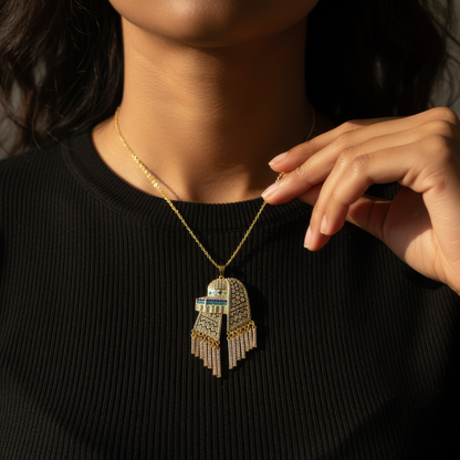 Aqsa Kuffiyeh Halskette