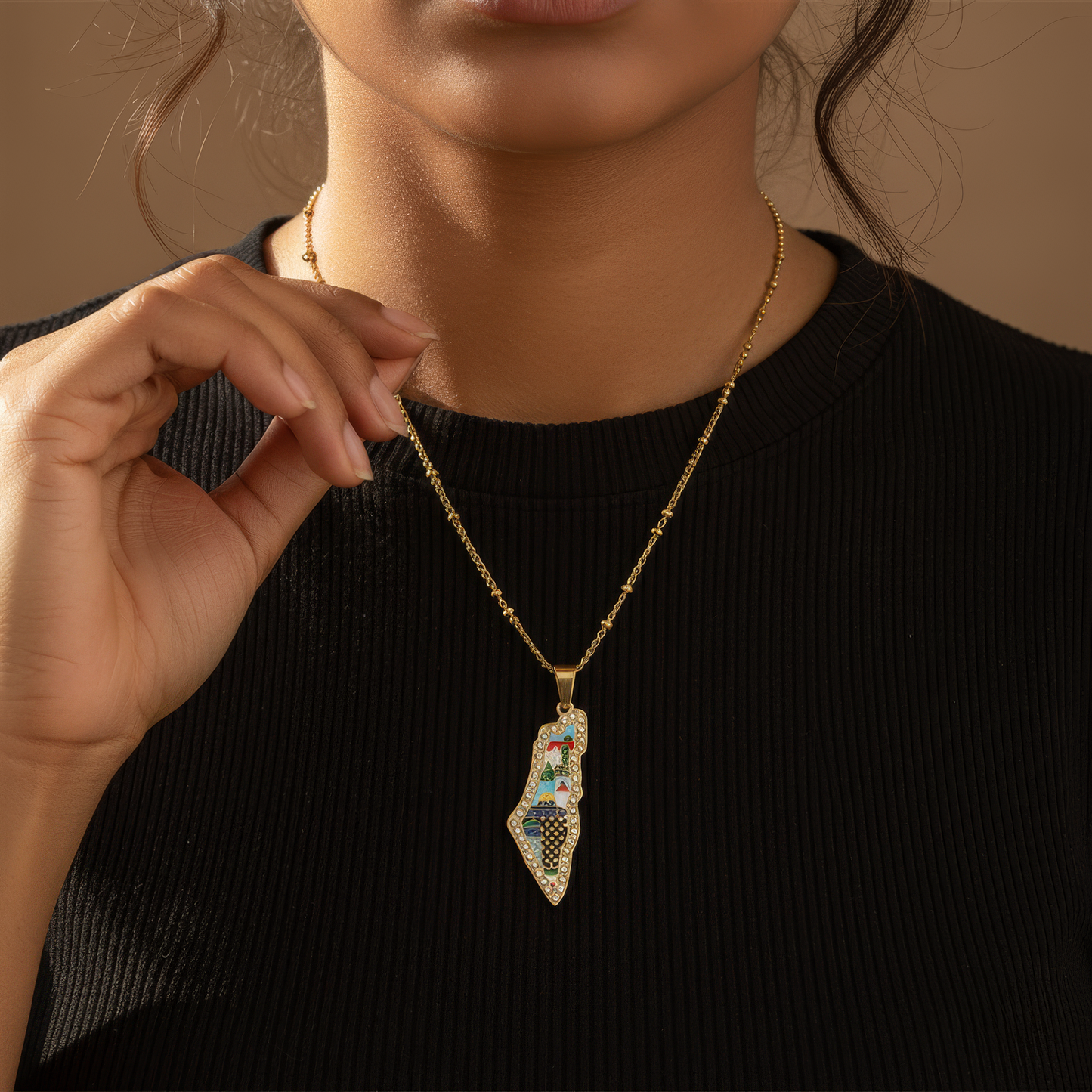 Palestina Erbstück Halskette