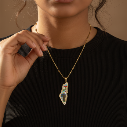 Palestina Erbstück Halskette