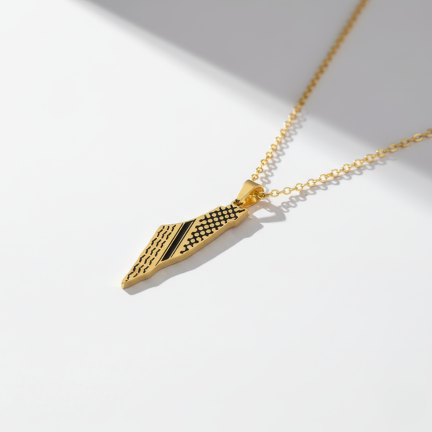 Palestina Keffiyeh Kartenanhänger