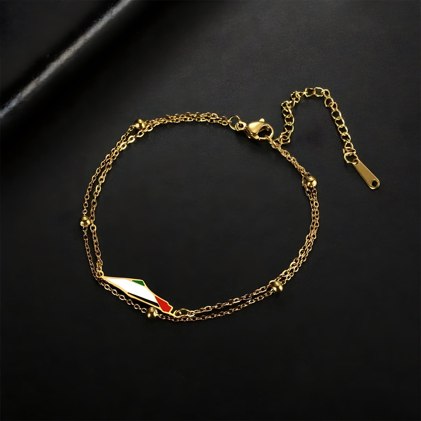 Palestina-Kartenarmband